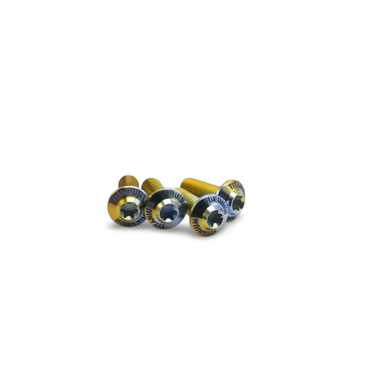 Framesandgear Titanium Bottle Cage Bolts M5*14 Gold Silver