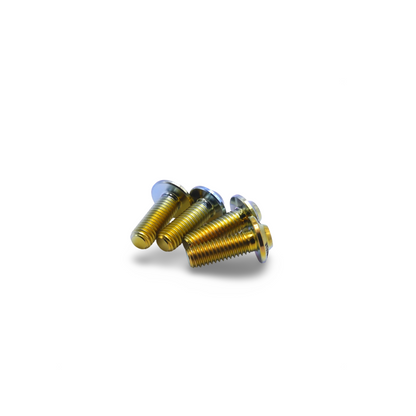 Framesandgear Titanium Bottle Cage Bolts M5*14 Gold Silver
