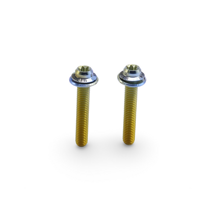 Framesandgear Titanium Disc Brake Caliper Bolts M5*30 Gold Silver