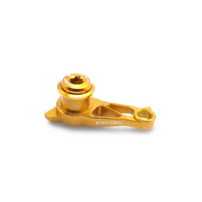 Framesandgear Direct Mount Derailleur Hanger for UDH Systems (Shimano) P1.0 Yellow