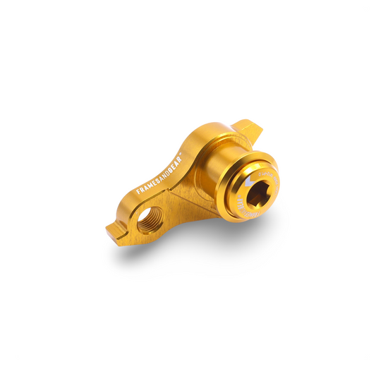 Framesandgear Disc Brake Derailleur Hanger for UDH Systems (SRAM Shifting) Yellow