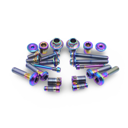 Framesandgear Titanium Bolt Kit for Shimano Ultegra R8170 Oilslick