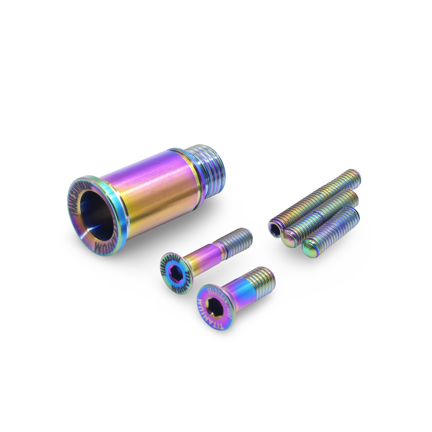 Framesandgear Titanium Bolt Kit for Sram FORCE AXS Oilslick