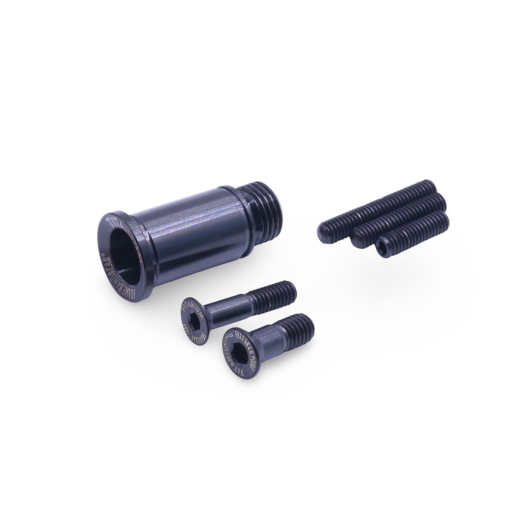 Framesandgear Titanium Bolt Kit for Sram FORCE AXS Black