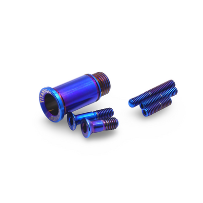 Framesandgear Titanium Bolt Kit for Sram FORCE AXS Bronze Blue