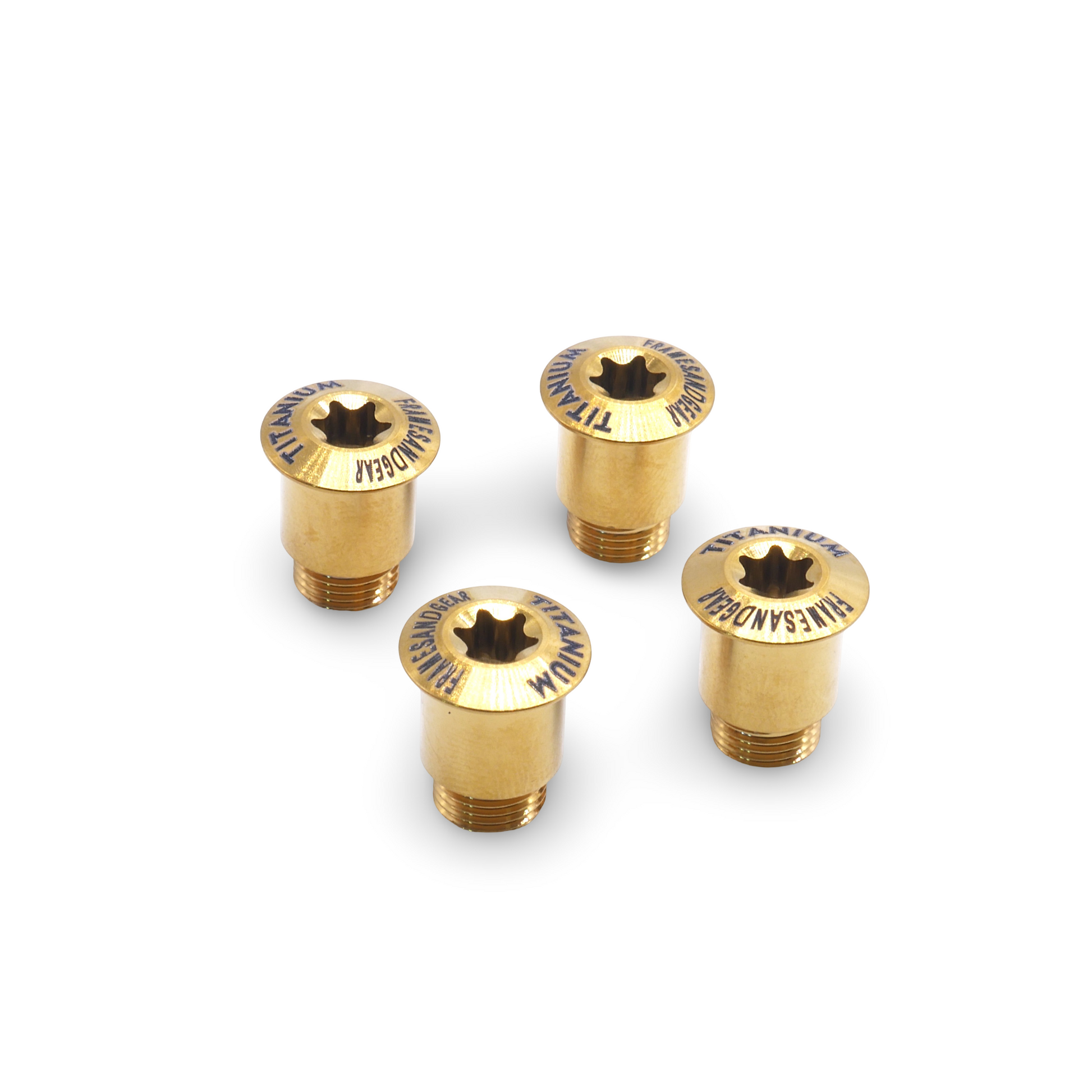 Framesandgear Titanium Bolt Kit for Sram FORCE AXS Gold
