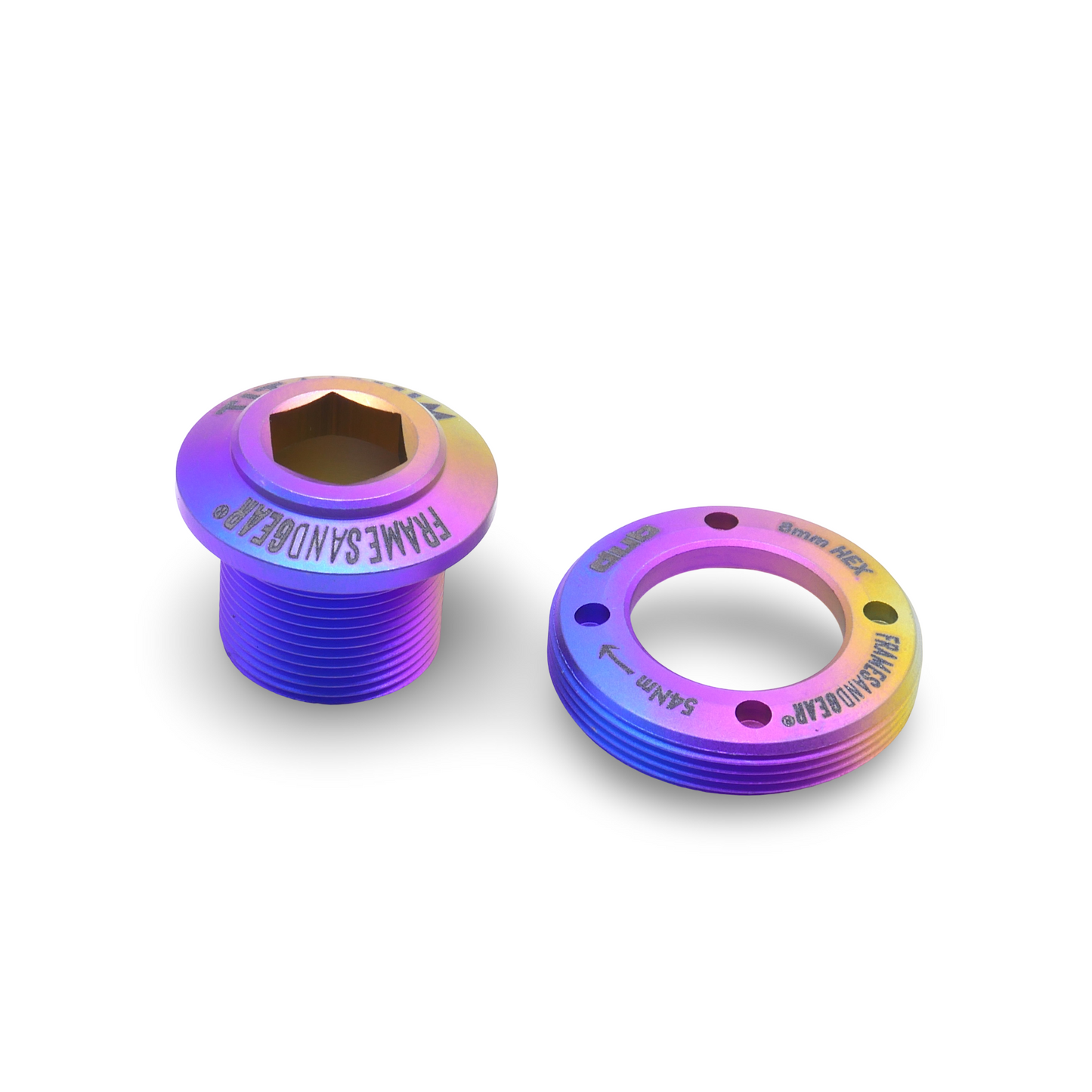 Framesandgear Titanium Crank Arm Cover Bolt for SRAM DUB 