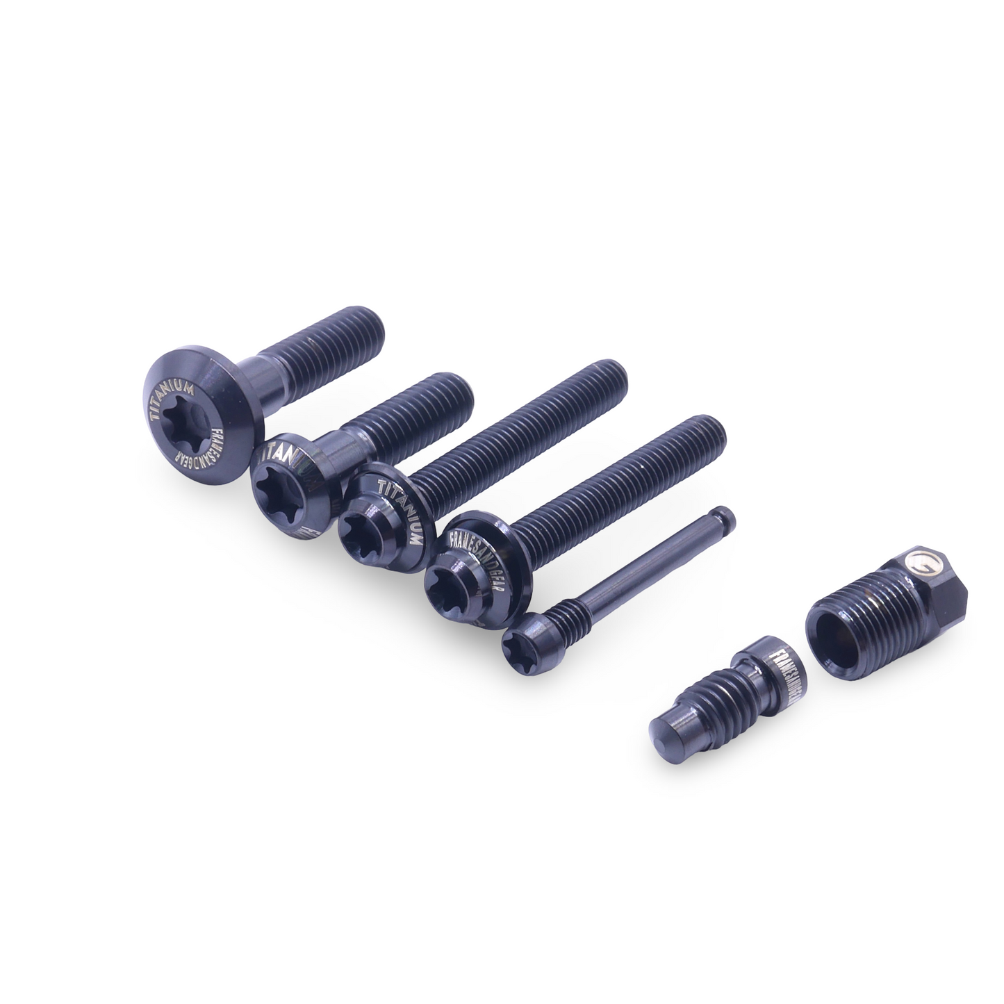 Framesandgear Titanium Bolt Kit for Shimano Ultegra R8170 Black