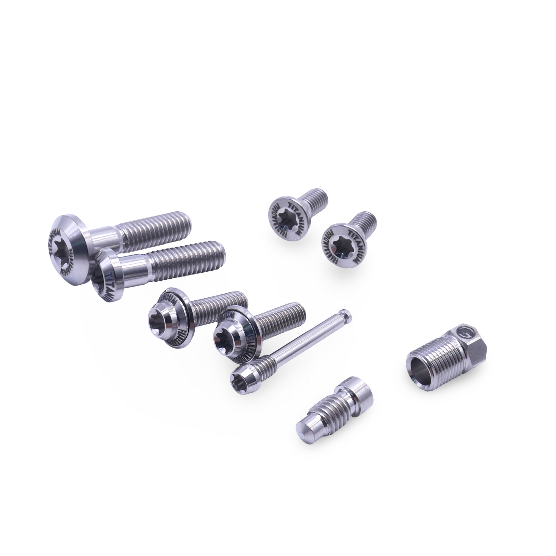 Framesandgear Titanium Bolt Kit for Shimano Ultegra R8170 Silver