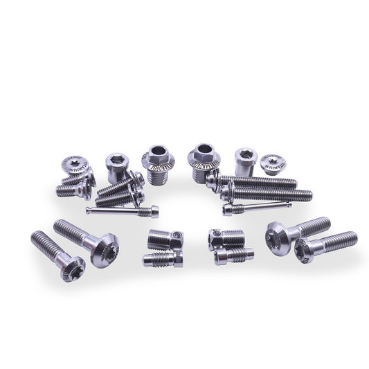 Framesandgear Titanium Bolt Kit for Shimano Ultegra R8170 Silver