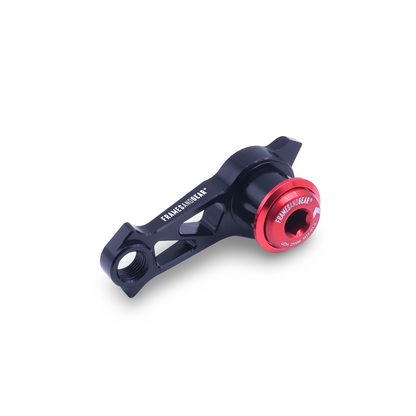 Framesandgear Disc Brake Direct Derailleur Hanger for UDH Systems (Shimano Shifting) Black Red