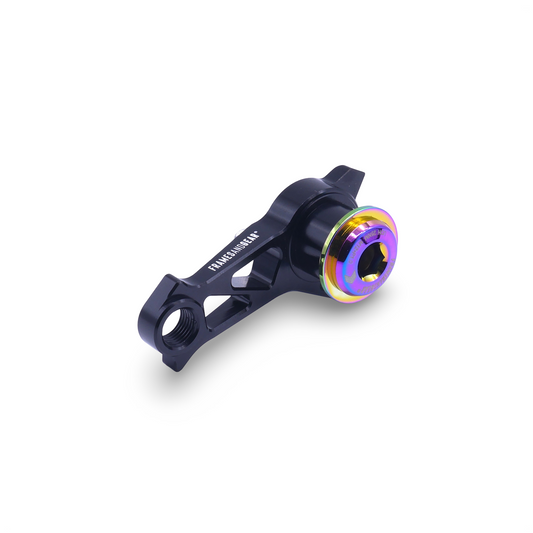 Framesandgear Disc Brake Direct Derailleur Hanger for UDH Systems (Shimano Shifting) Black Oilslick