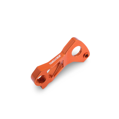 Framesandgear Direct Mount Derailleur Hanger for SEKA Spear, Exceed and Exceed RDC (Orange)