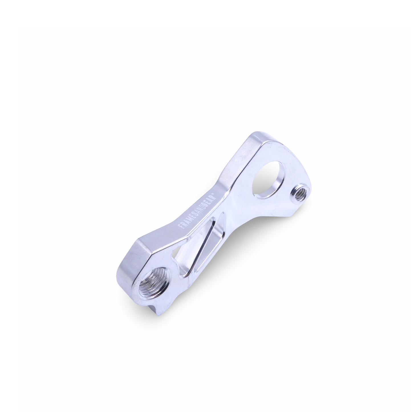 Framesandgear Direct Mount Derailleur Hanger for SEKA Spear, Exceed and Exceed RDC (Hand Polished Silver)