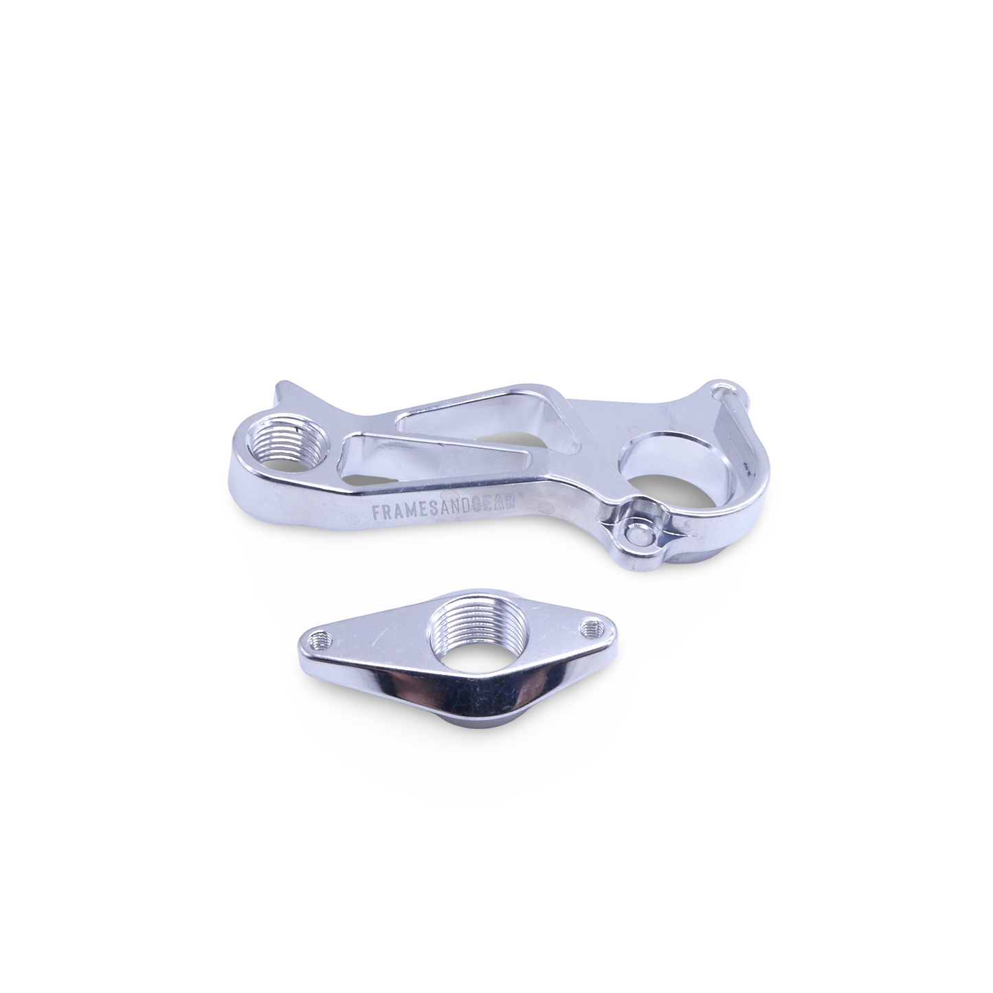 Framesandgear Cannondale Disc Brake Direct Mount Derailleur Hanger For SuperSix EVO (2023+) Hand Polished Silver