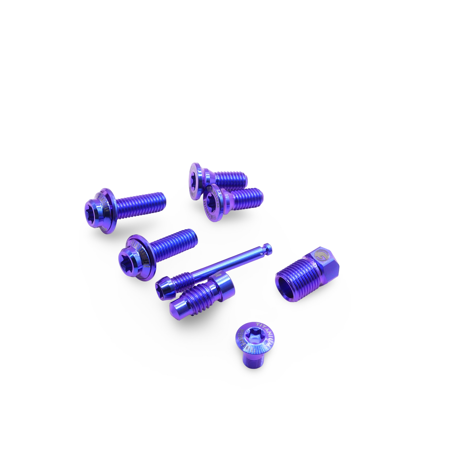 Framesandgear Titanium Bolt Kit for Shimano Ultegra R8170 Purple