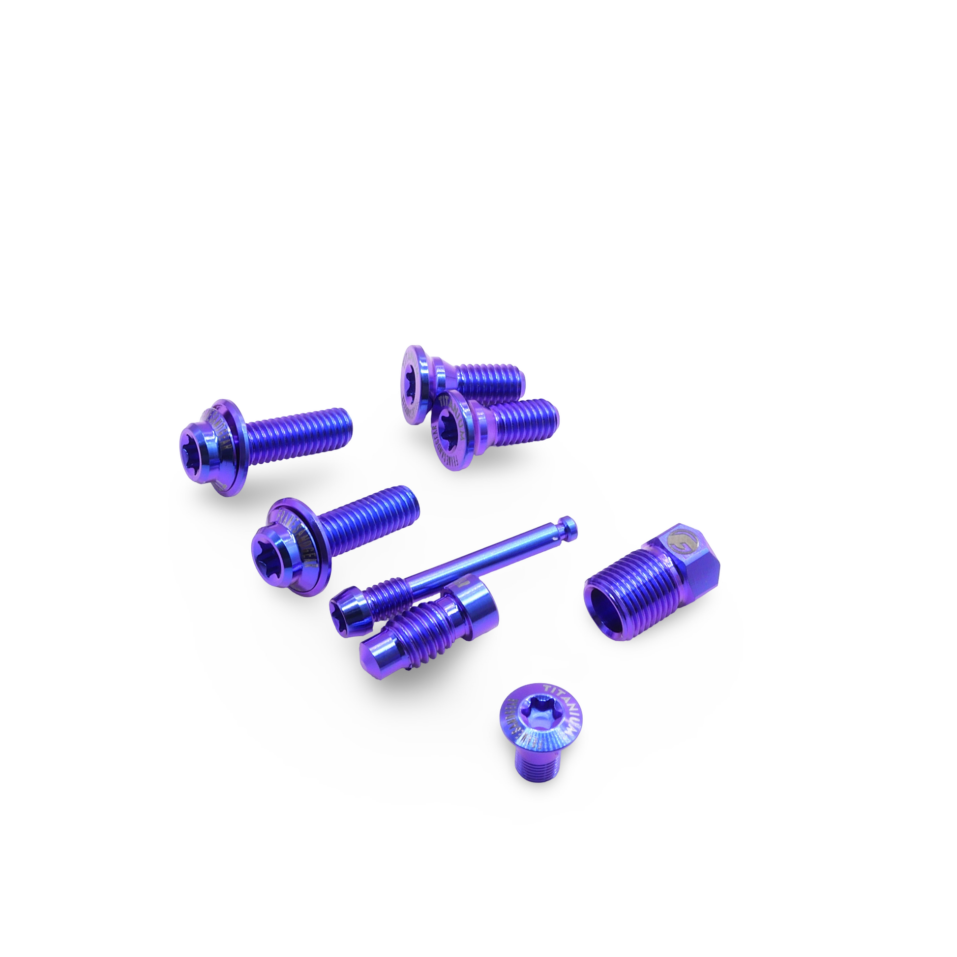Framesandgear Titanium Bolt Kit for Shimano Ultegra R8170 Purple