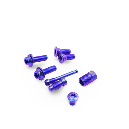 Framesandgear Titanium Bolt Kit for Shimano Ultegra R8170 Purple