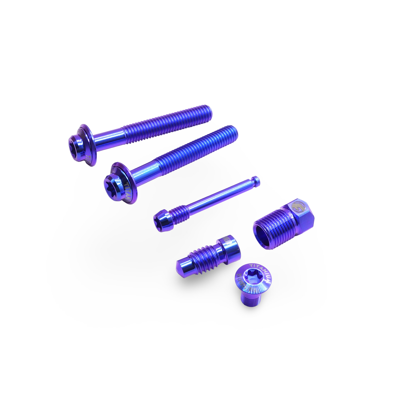 Framesandgear Titanium Bolt Kit for Shimano Ultegra R8170 Purple
