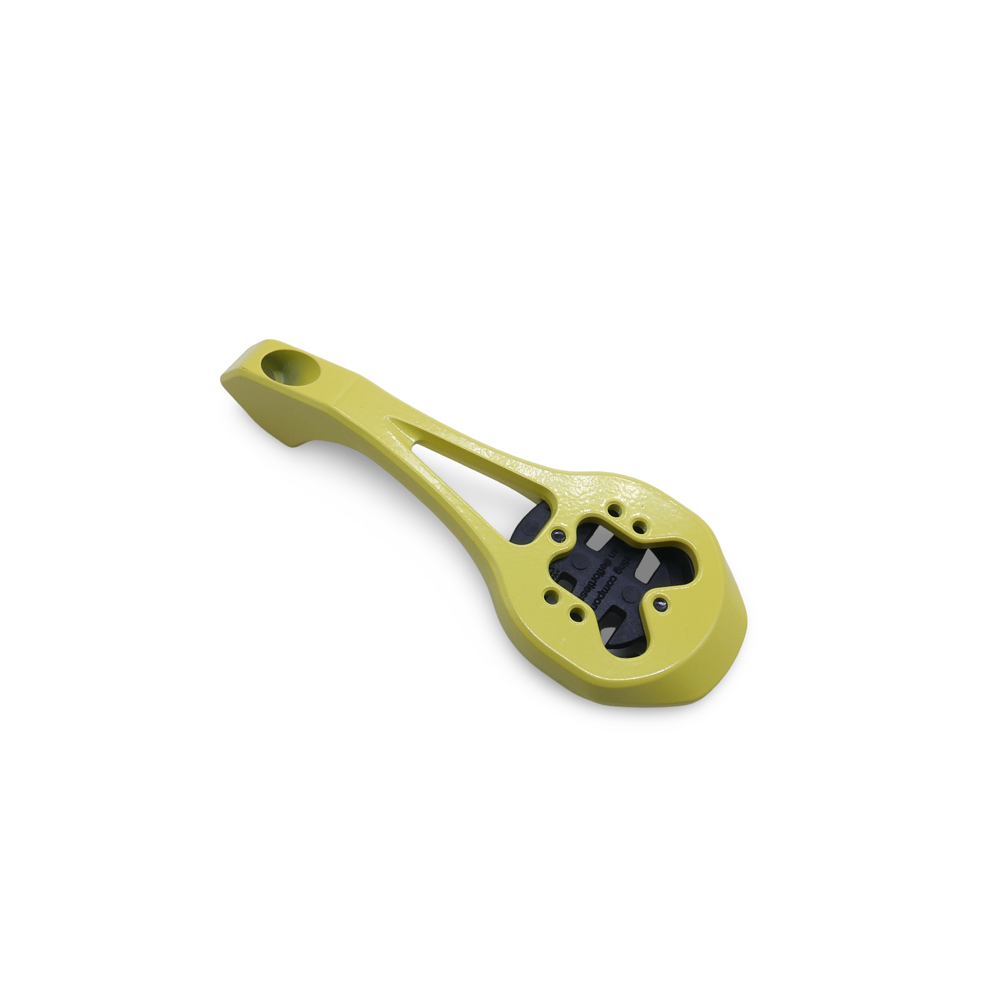 Framesandgear Aero Computer Mount for Factor ONE (Fixed Angle) Neon Yellow