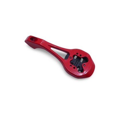 Framesandgear Aero Computer Mount for Factor ONE (Fixed Angle) Apple Red