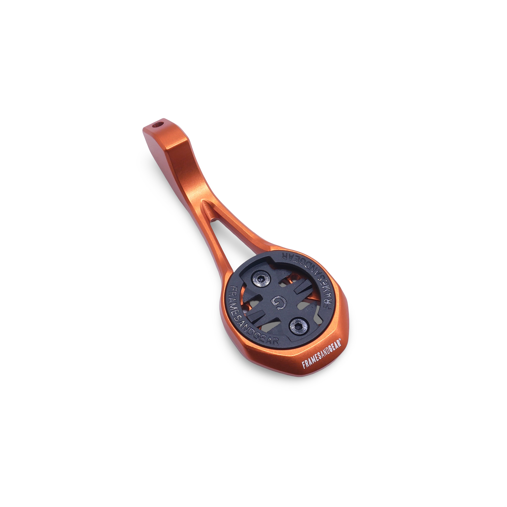Framesandgear Aero Computer Mount for Factor ONE (Fixed Angle) Orange