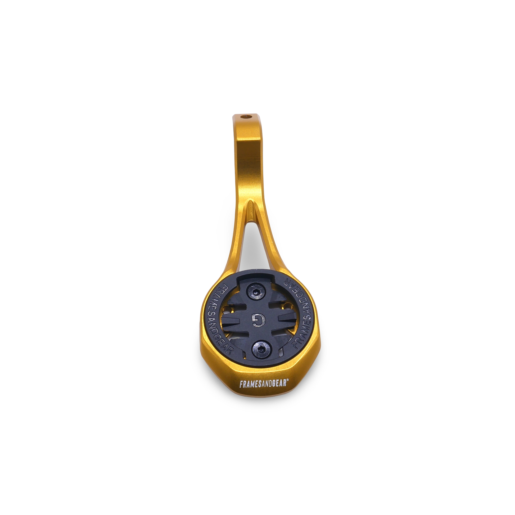 Framesandgear Aero Computer Mount for Factor ONE (Fixed Angle) Yellow