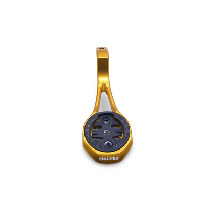 Framesandgear Aero Computer Mount for Factor ONE (Fixed Angle) Yellow