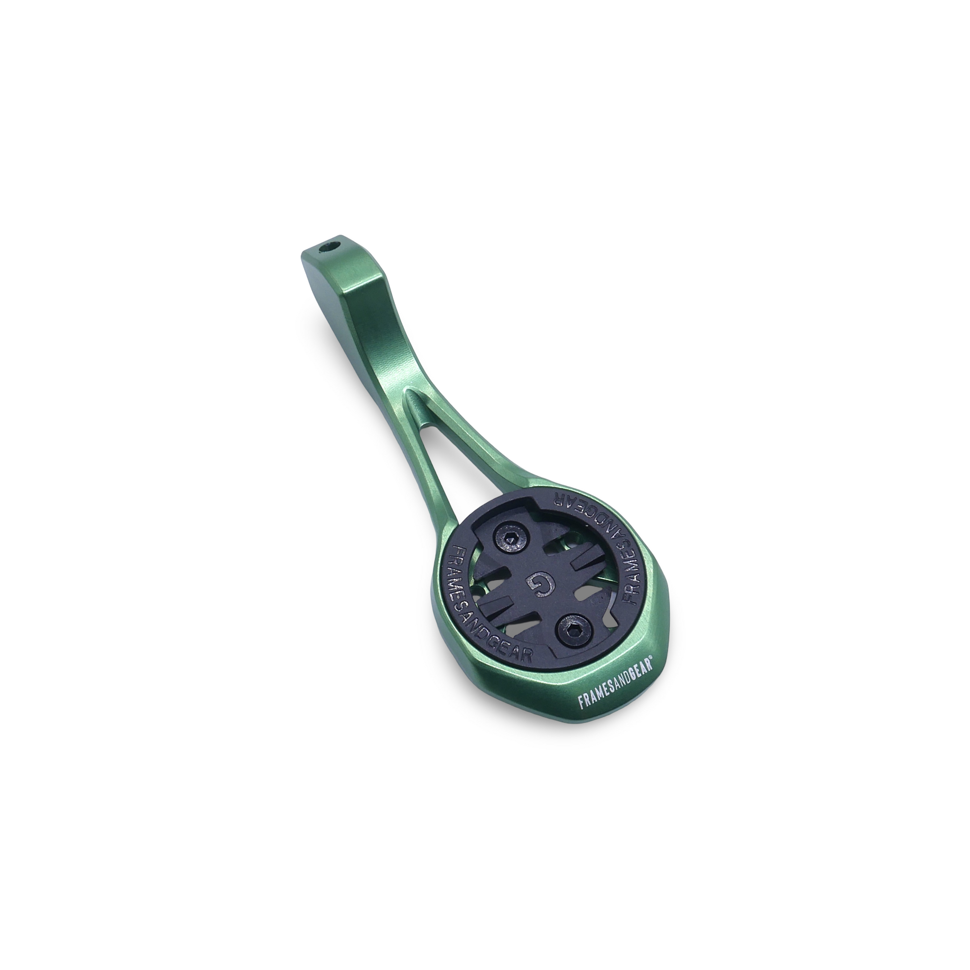 Framesandgear Aero Computer Mount for Factor ONE (Fixed Angle) Green