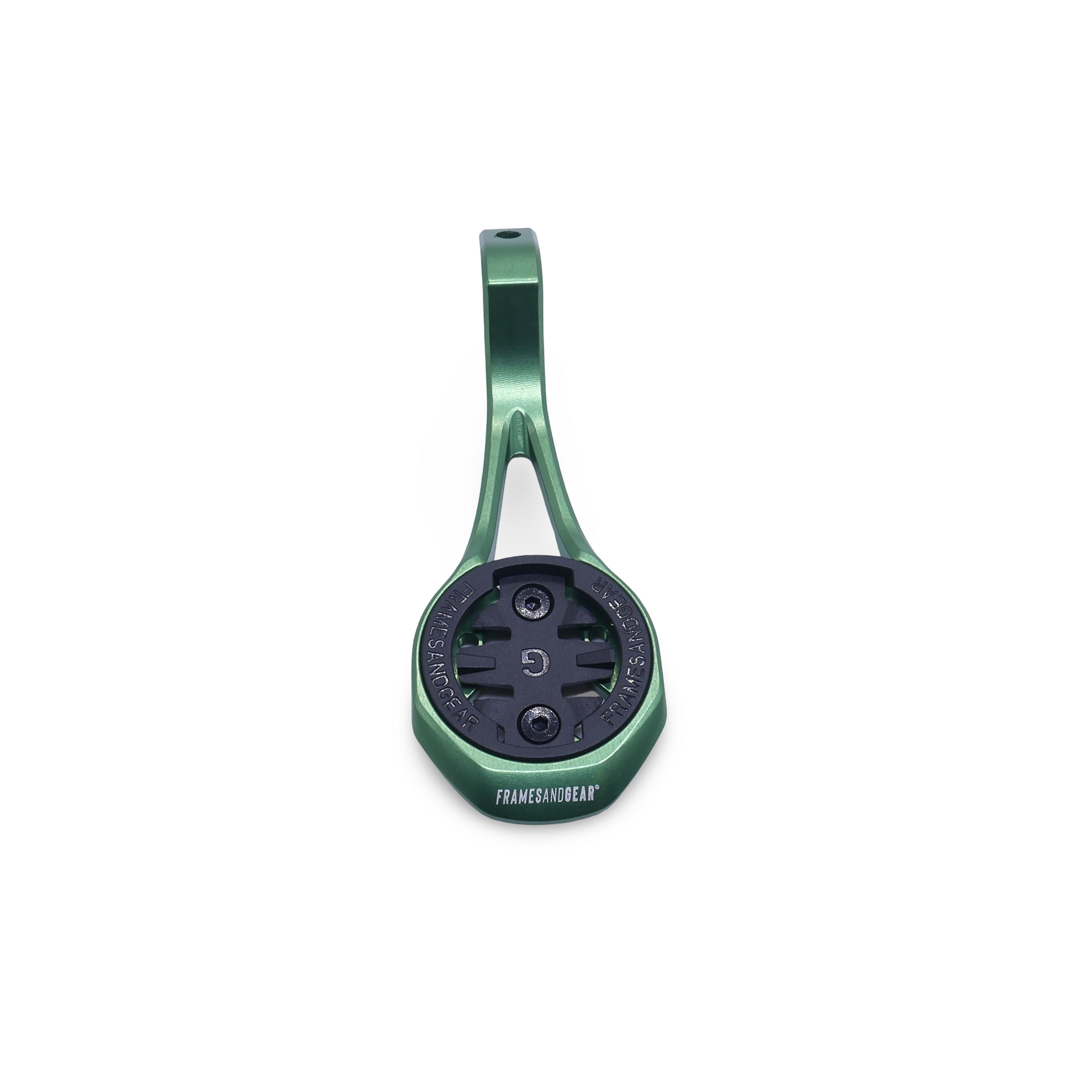 Framesandgear Aero Computer Mount for Factor ONE (Fixed Angle) Green