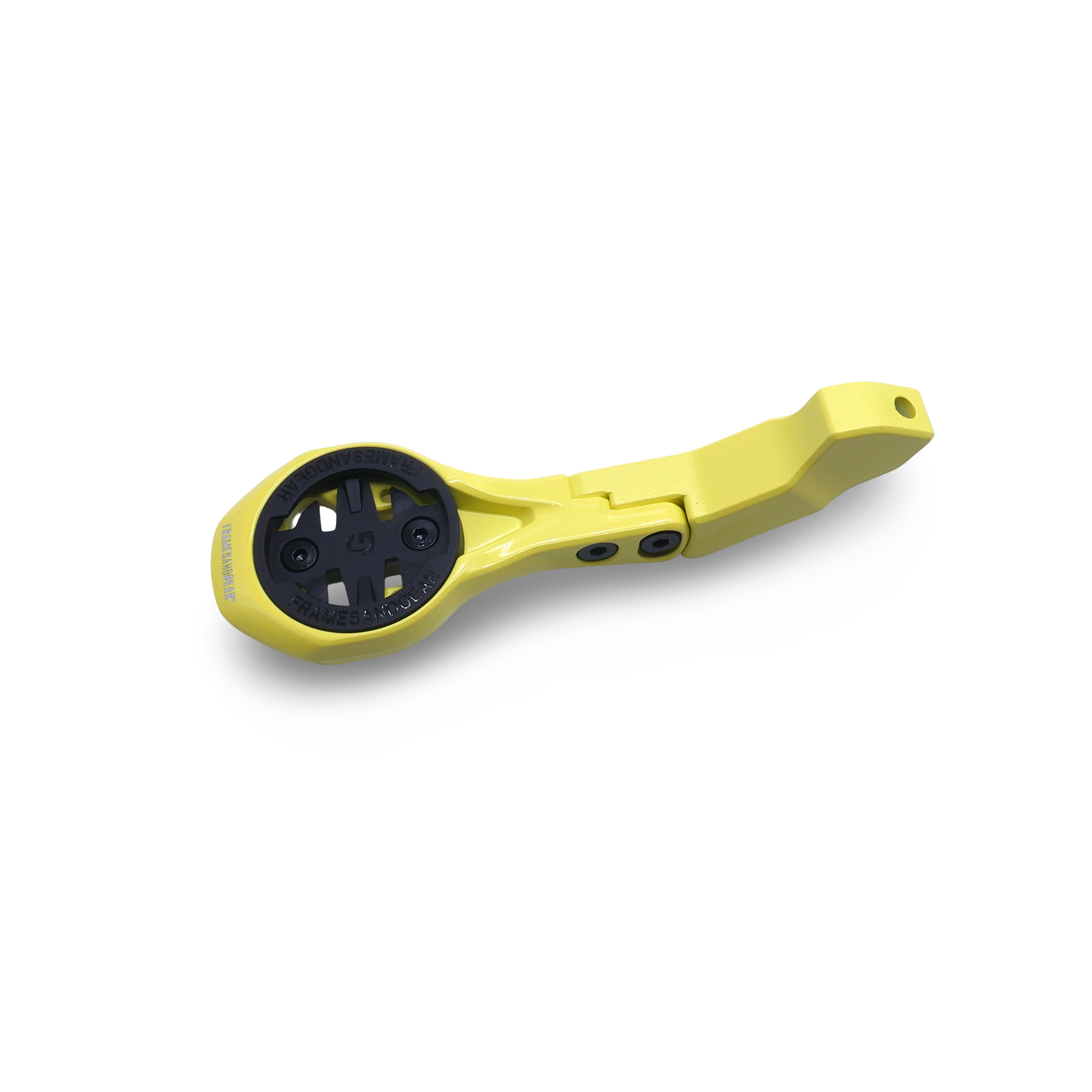 Framesandgear Aero Computer Mount for Factor ONE Neon Yellow