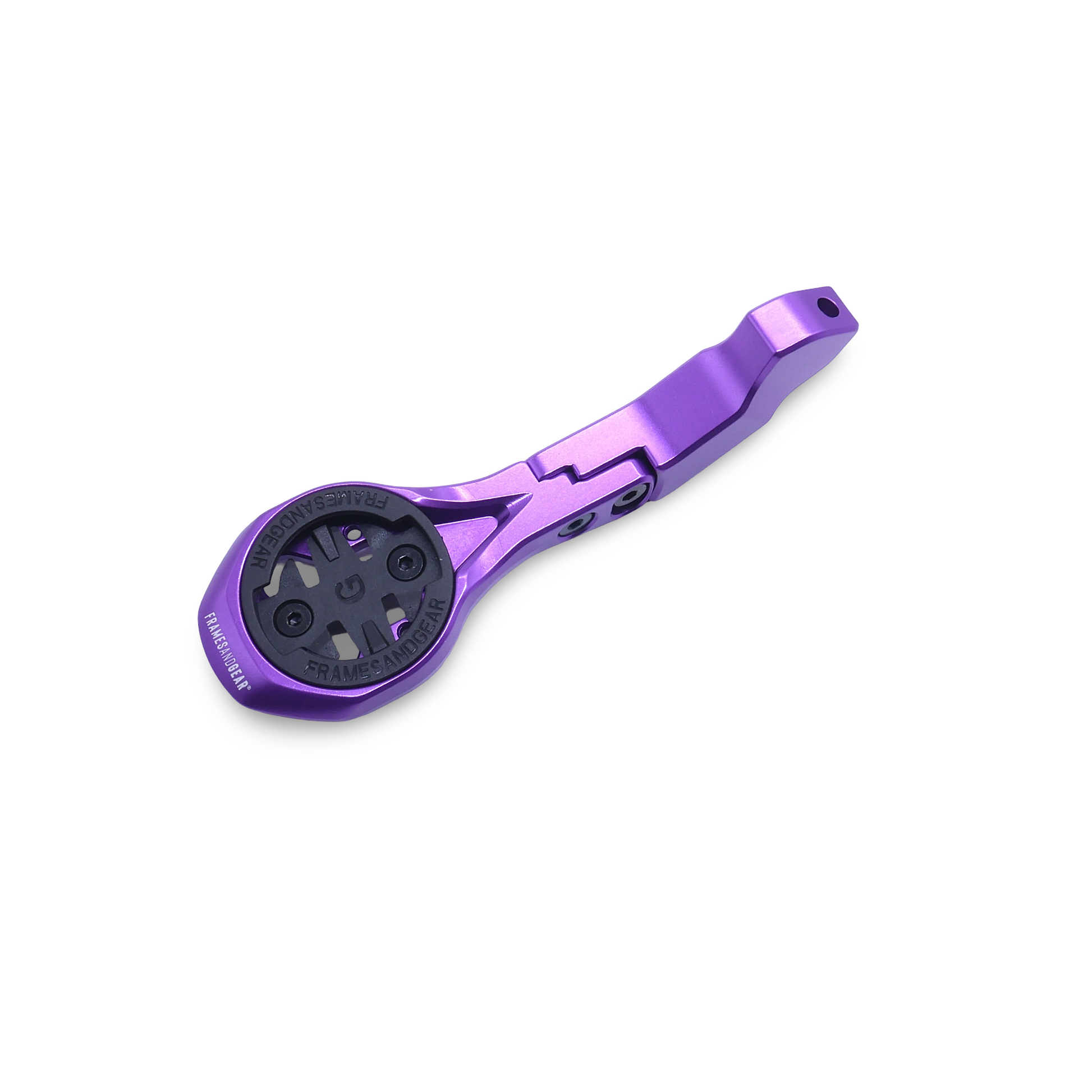 Framesandgear Aero Computer Mount for Factor ONE Purple