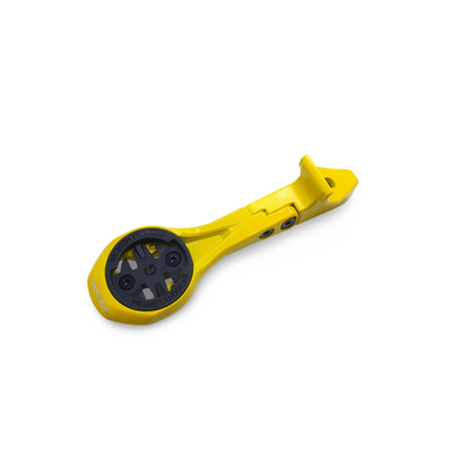 Framesandgear Aero Computer Mount for Colnago V5RS (CC.01) With GoPro Mount Neon Yellow