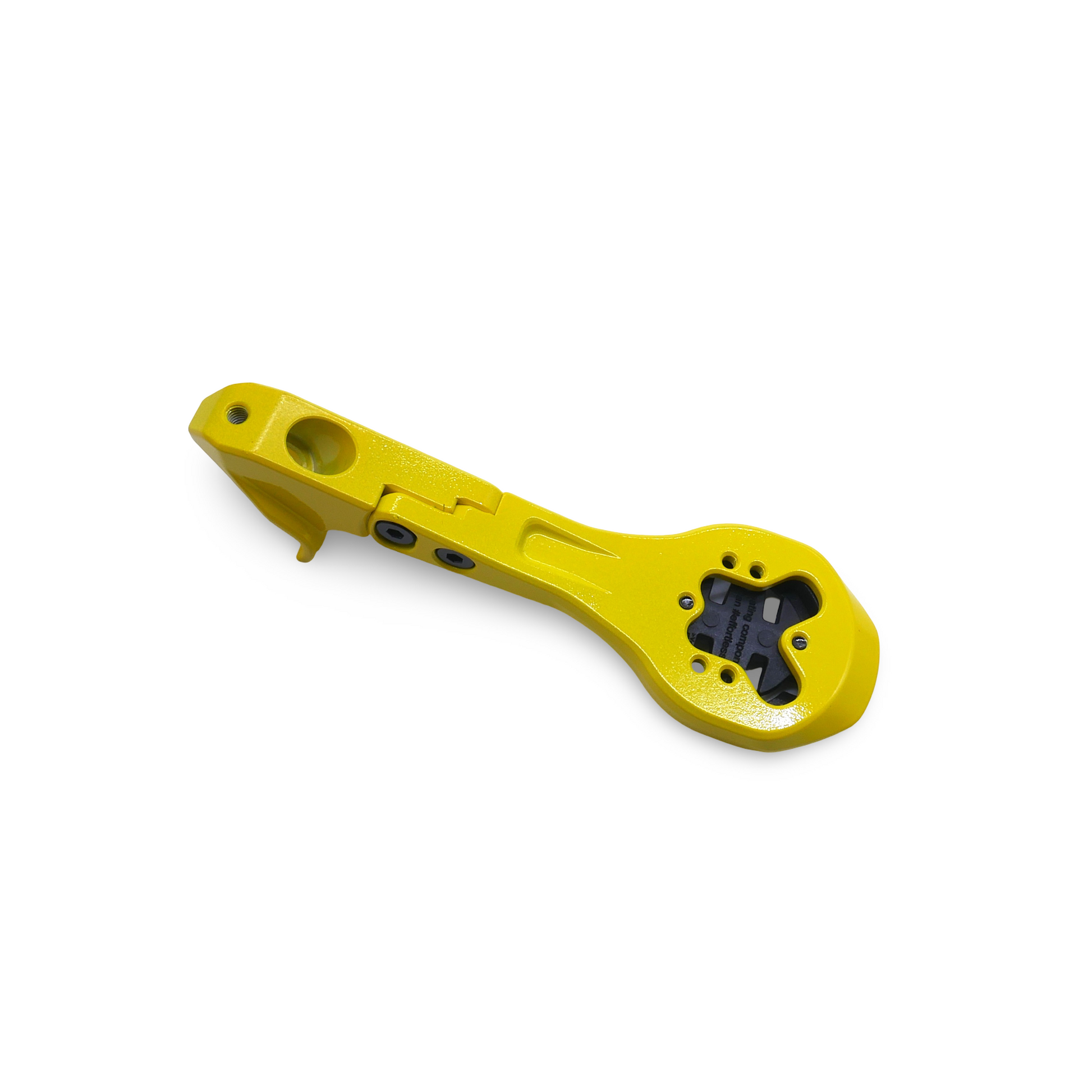 Framesandgear Aero Computer Mount for Colnago C68 (CC.01) With GoPro Mount Neon Yellow
