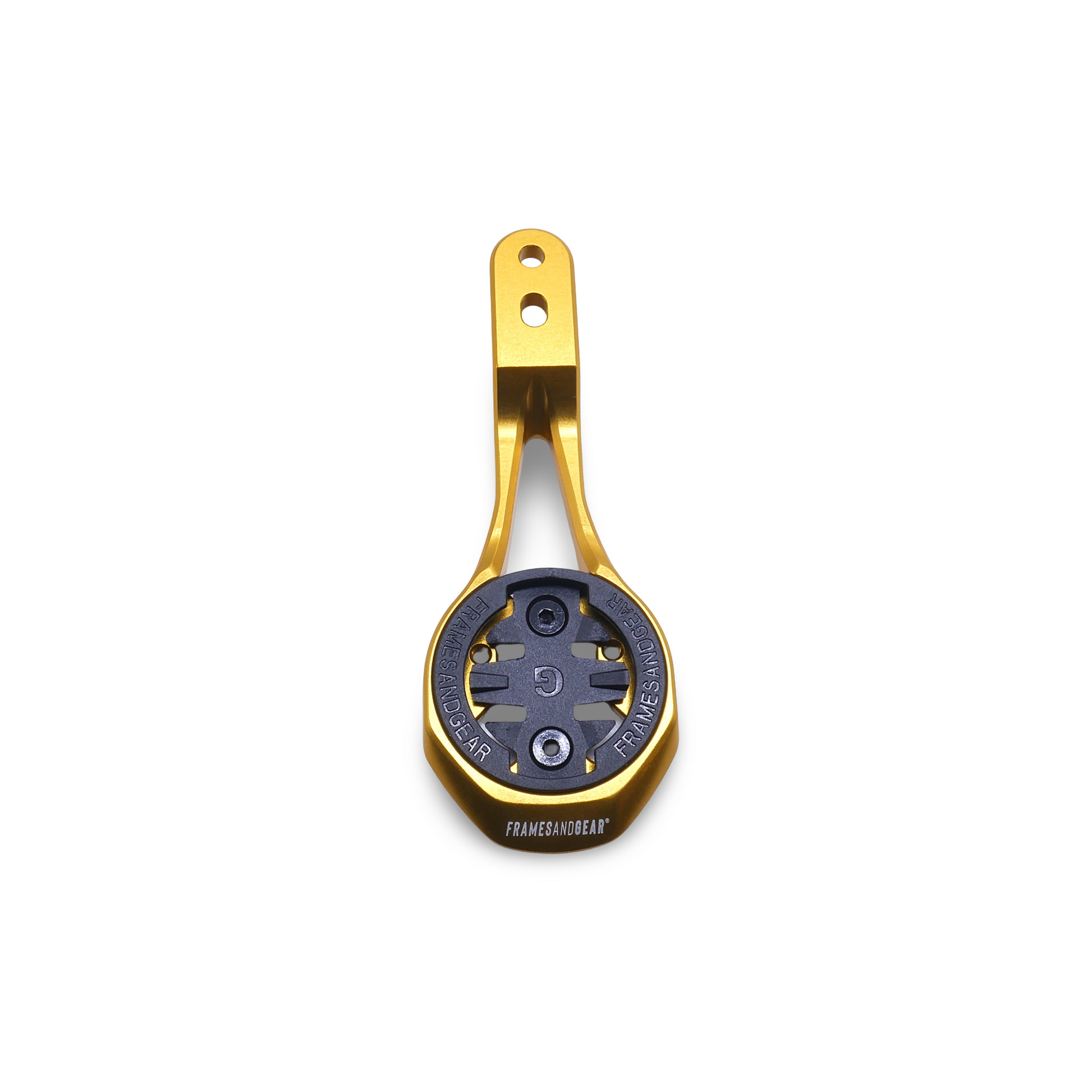 Framesandgear Aero Computer Mount for Cervelo S5 MY 2025+ (HB19 Bar) Fixed Yellow