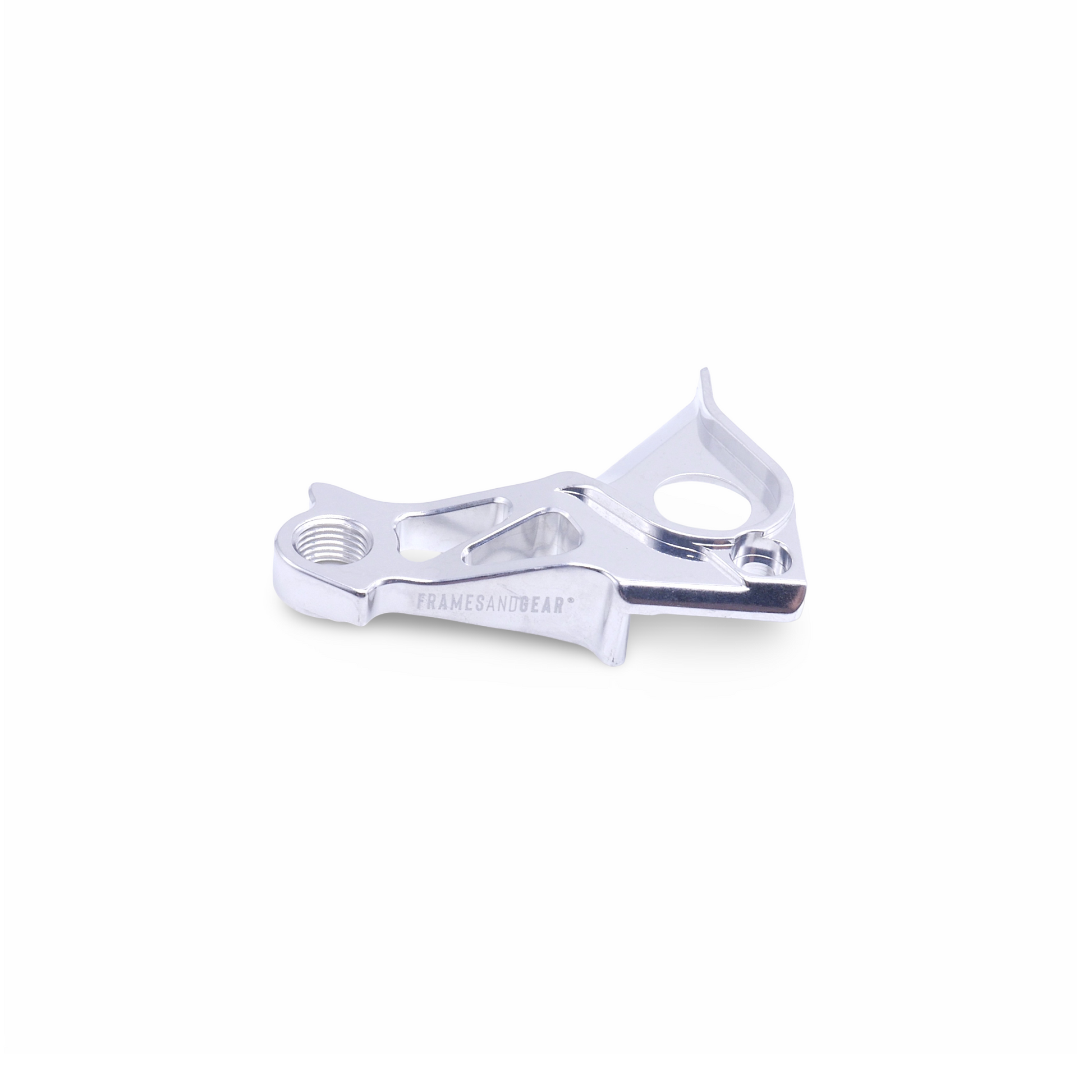 Framesandgear Direct Mount Derailleur Hanger for BMC Dropout No 72 (Shimano Shifting) Hand Polished Silver