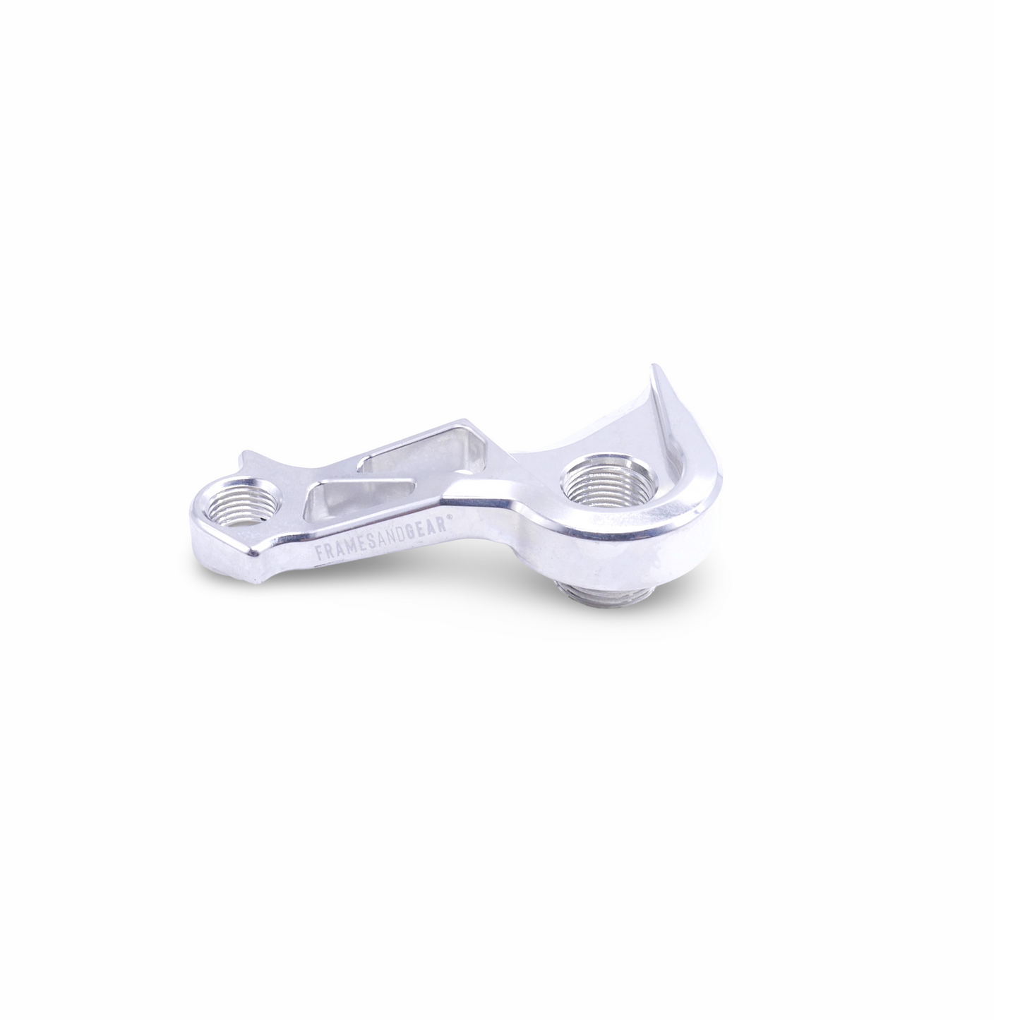 Framesandgear Direct Mount Derailleur Hanger for Orbea Orca Hanger No. 55 (Shimano Shifting) Hand Polished Silver