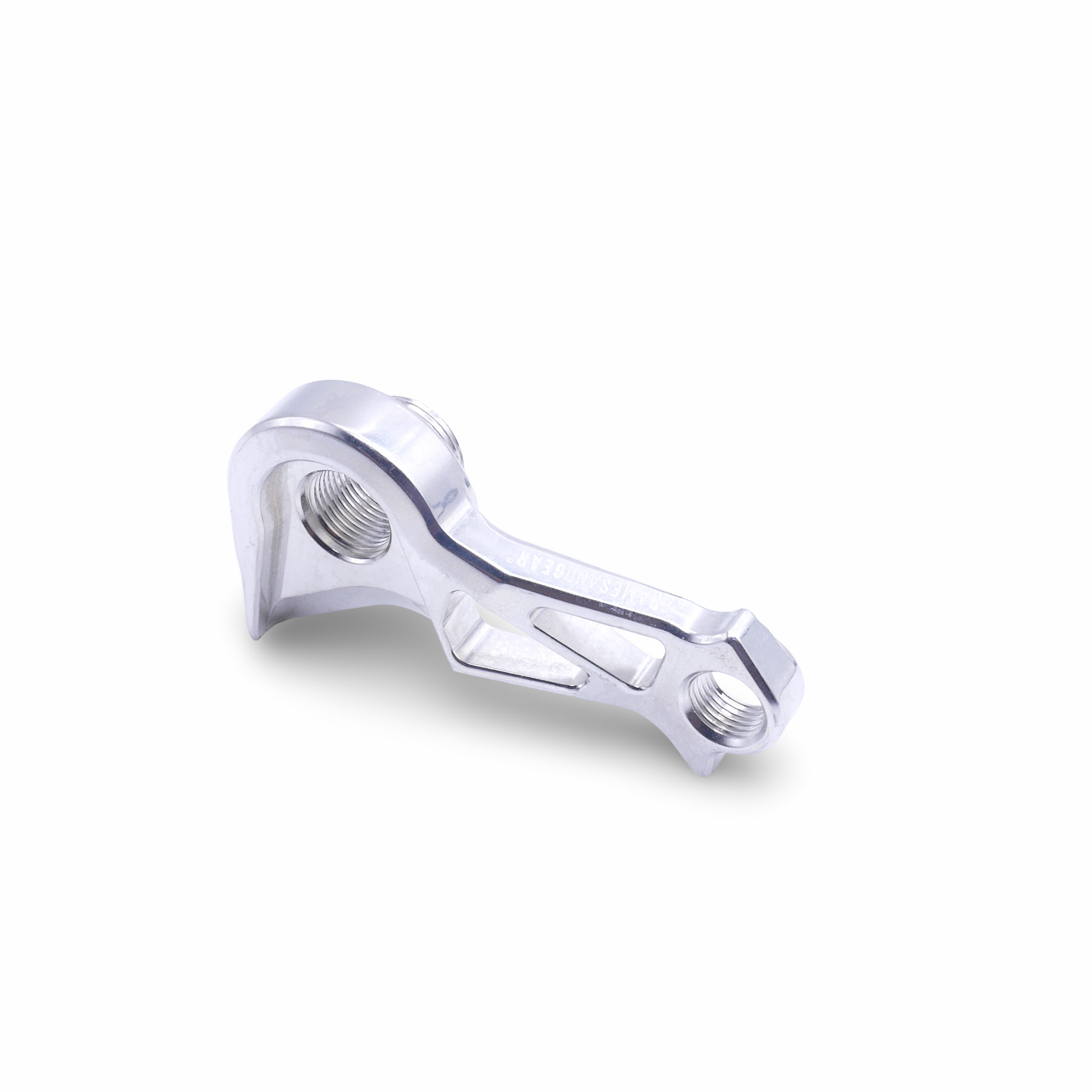 Framesandgear Direct Mount Derailleur Hanger for Orbea Orca Hanger No. 55 (Shimano Shifting) Hand Polished Silver