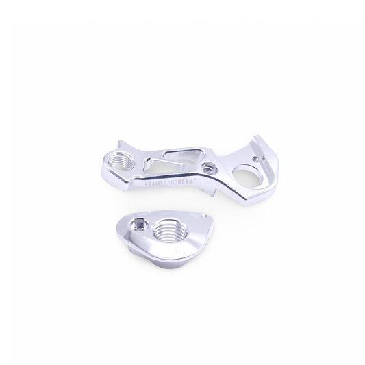 Framesandgear Enve Disc Brake Direct Mount Derailleur Hanger for Enve Melee Hand Polished Silver