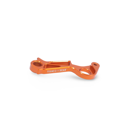 Framesandgear Direct Mount Derailleur Hanger for Look Disc Brake (2024+ models) (Shimano Shifting) Orange
