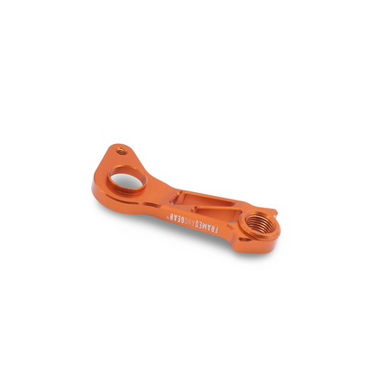 Framesandgear Direct Mount Derailleur Hanger for Look Disc Brake (2024+ models) (Shimano Shifting) Orange