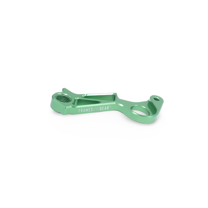 Framesandgear Direct Mount Derailleur Hanger for Look Disc Brake (2024+ models) (Shimano Shifting) Green