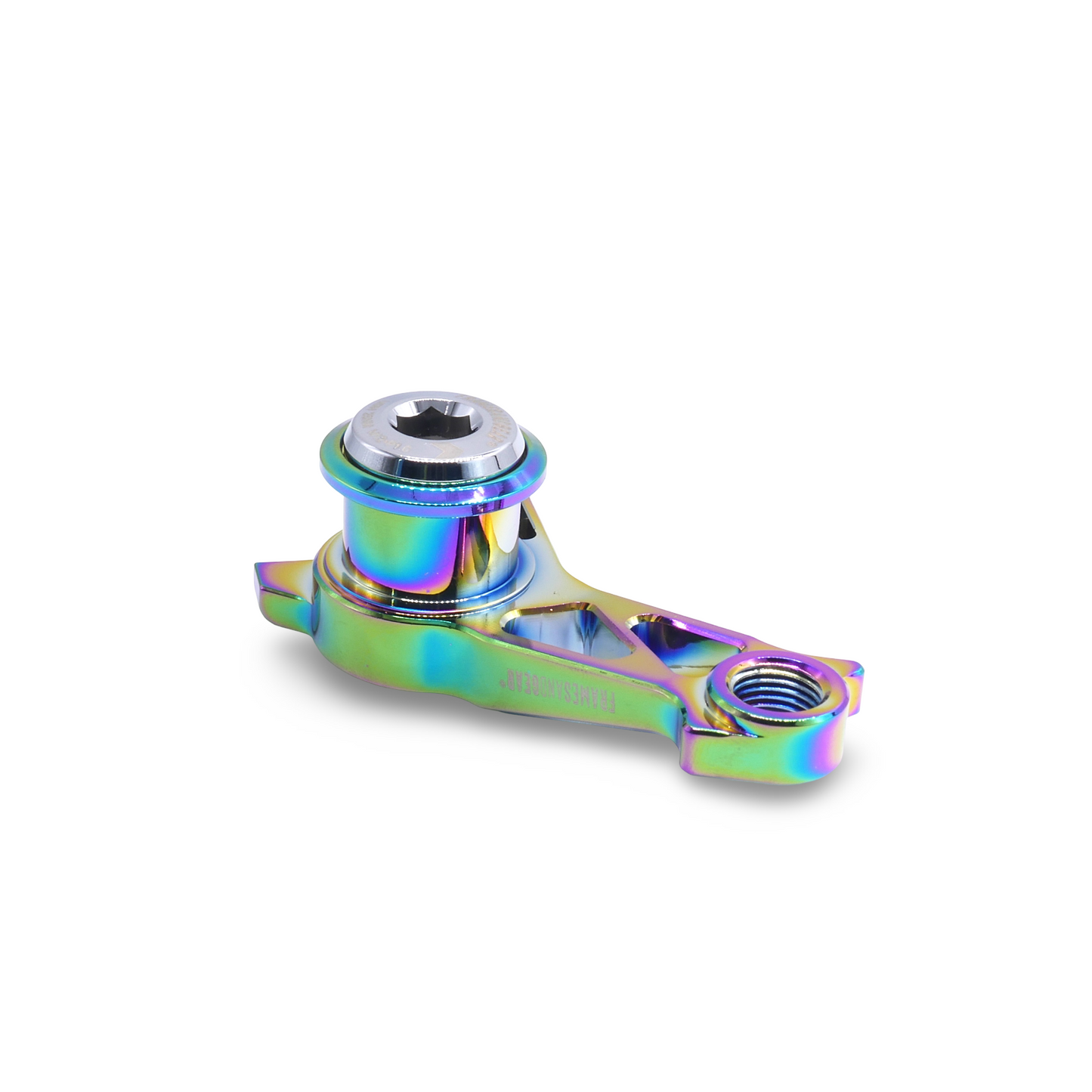 Framesandgear Direct Mount Derailleur Hanger for Factor ONE (SRAM Shifting and Shimano GRX 827) P1.0 Oilslick Chrome