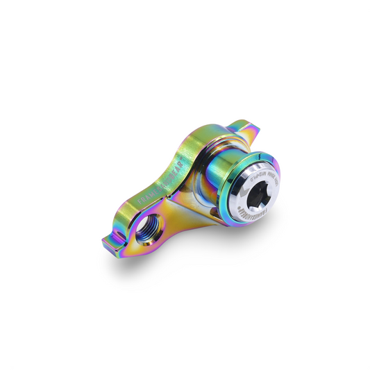 Framesandgear Direct Mount Derailleur Hanger for Pinarello Dogma GR (SRAM Shifting and Shimano GRX 827) P1.0 Oilslick Chrome