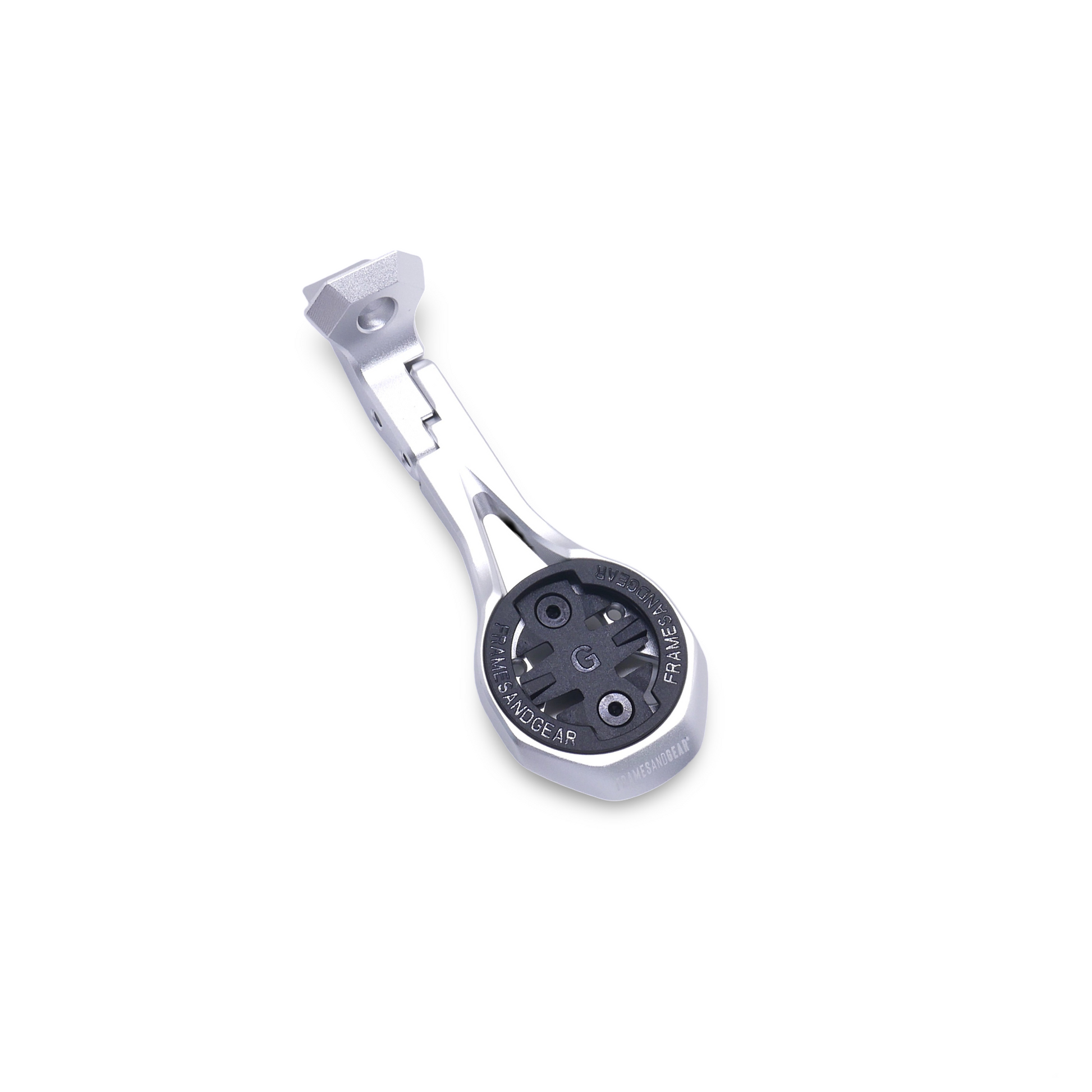 Framesandgear Aero Computer Mount for Roval Rapide (Tarmac SL8) Silver
