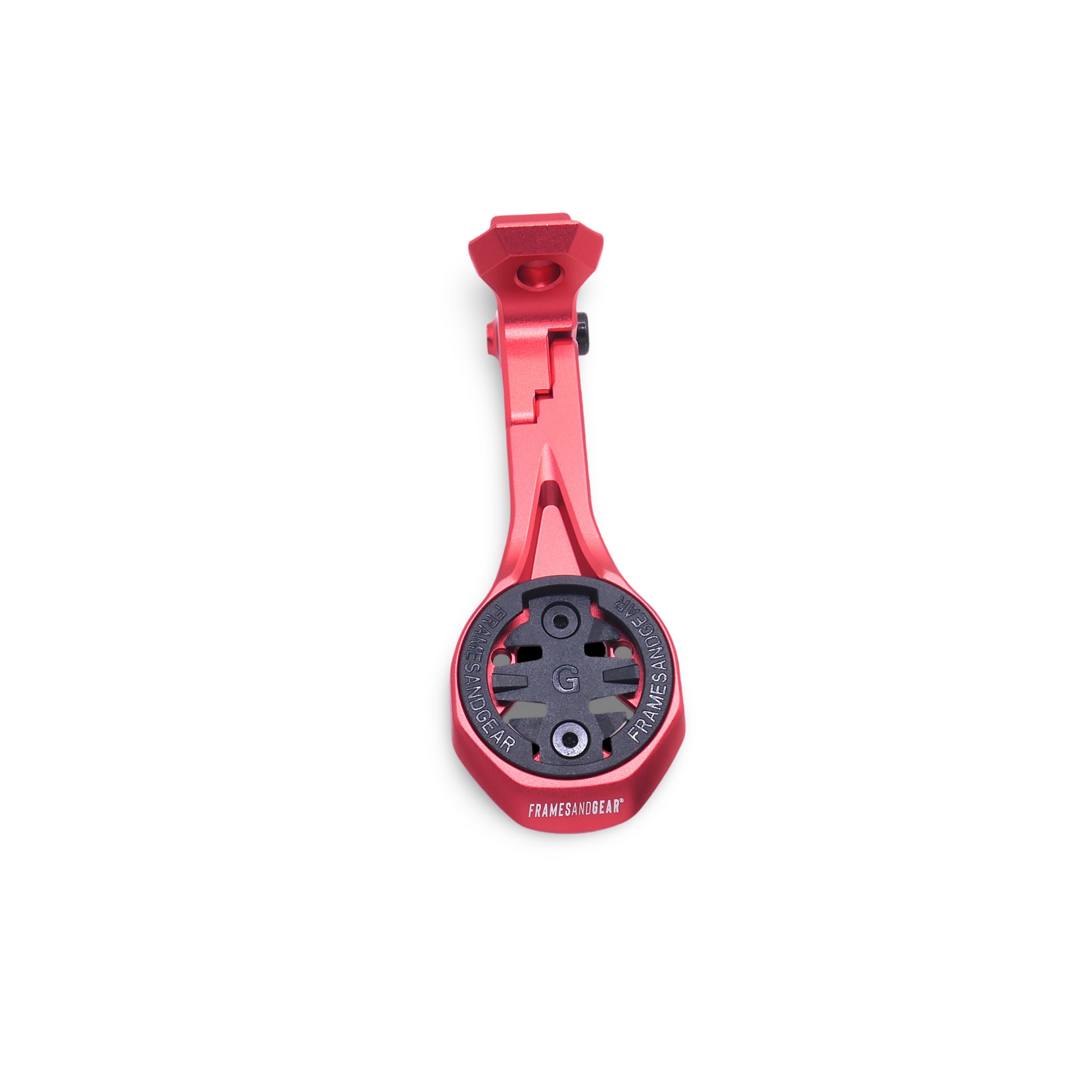 Framesandgear Aero Computer Mount for Roval Rapide (Tarmac SL8) With Fixed GoPro Red