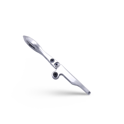 Framesandgear Aero Computer Mount for Canyon CP0018 Bar With Fixed GoPro Silver