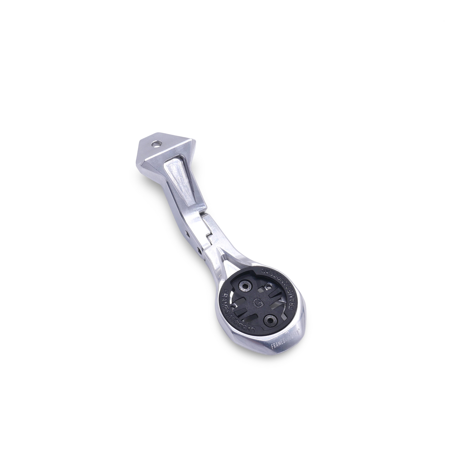 Framesandgear Aero Computer Mount for Colnago Y1RS (CC.Y1 Handlebar) Hand Polished Silver
