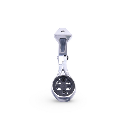 Framesandgear Aero Computer Mount for Colnago Y1RS (CC.Y1 Handlebar) With Fixed GoPro Hand Polished Silver