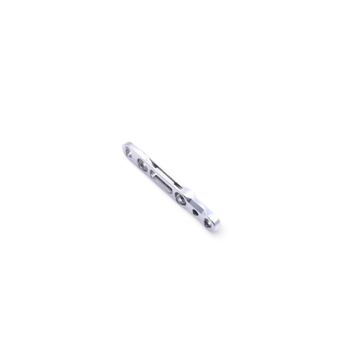 Framesandgear Disc Brake Adapter for Shimano 140 to 160 Hand Polished Silver